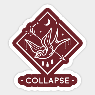 Collapse Sticker